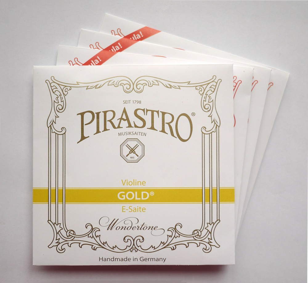 Encordoamento - Violino 4/4 - Pirastro (Tonica+Gold) N412027 - Imagem 2