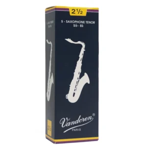 Caixa c/ 5 Palhetas Sax Tenor Sib - Vandoren Tradicional