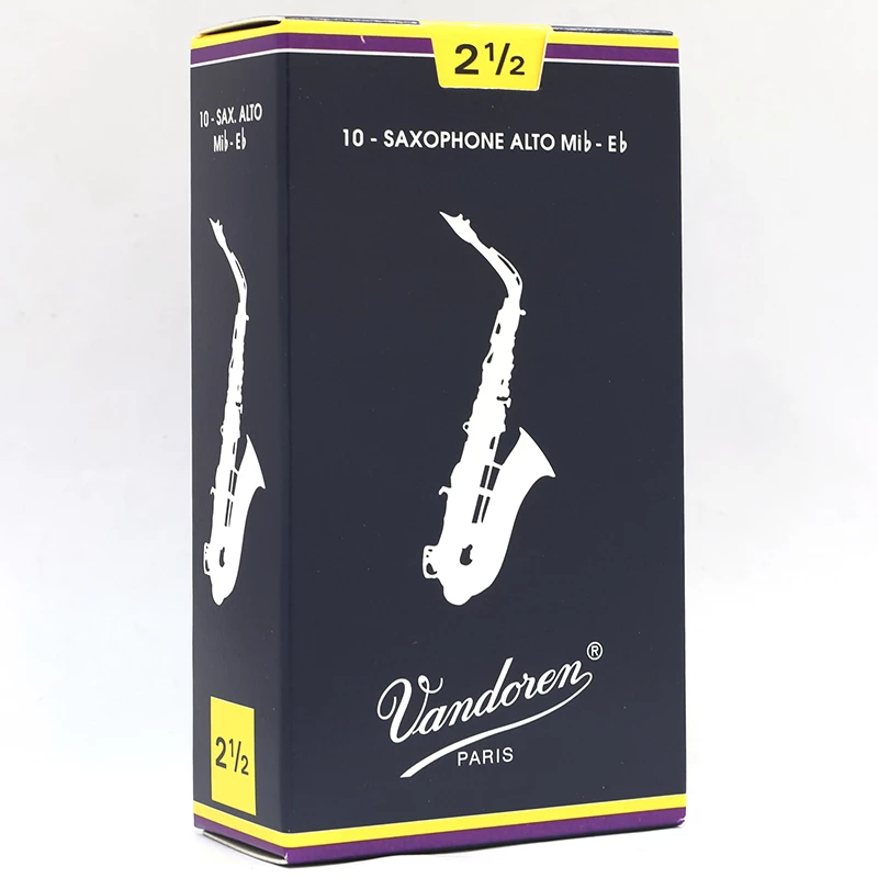 Caixa c/ 10 Palhetas Sax Alto Mib - Vandoren Tradicional - Imagem 2