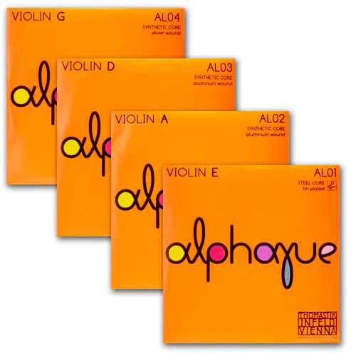 Encordoamento - Violino 4/4 - Thomastik Alphayue AL100 - Imagem 2