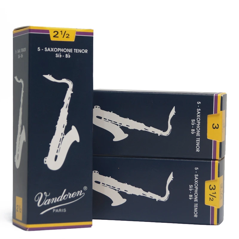 Caixa c/ 5 Palhetas Sax Tenor Sib - Vandoren Tradicional - Imagem 2