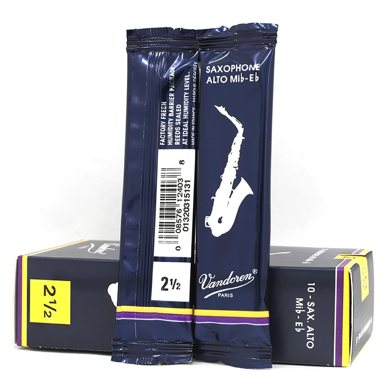 Caixa c/ 10 Palhetas Sax Alto Mib - Vandoren Tradicional - Imagem 5