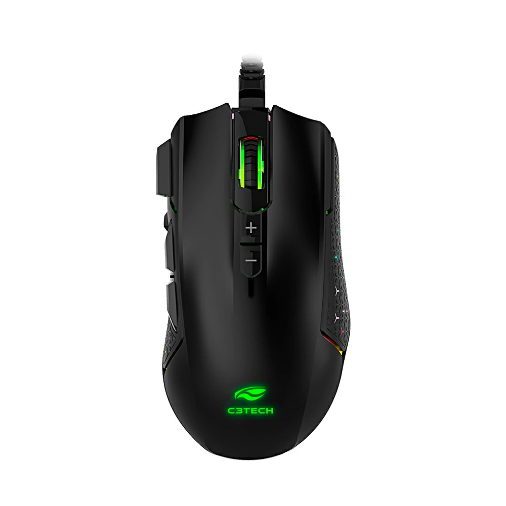 Mouse Gamer - C3Tech Raven MG-750BK - USB
